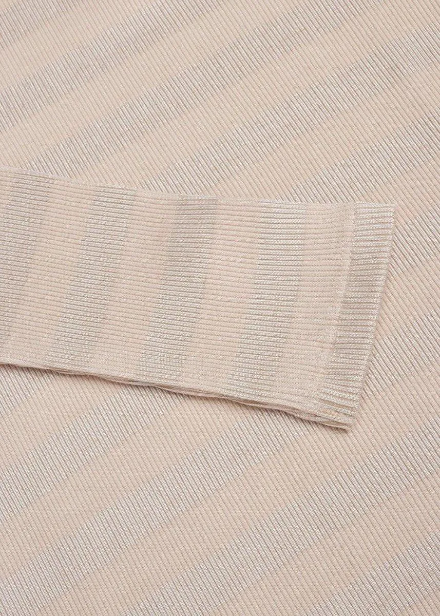 2x2 Tonal Stripe Duba - Warm Beige