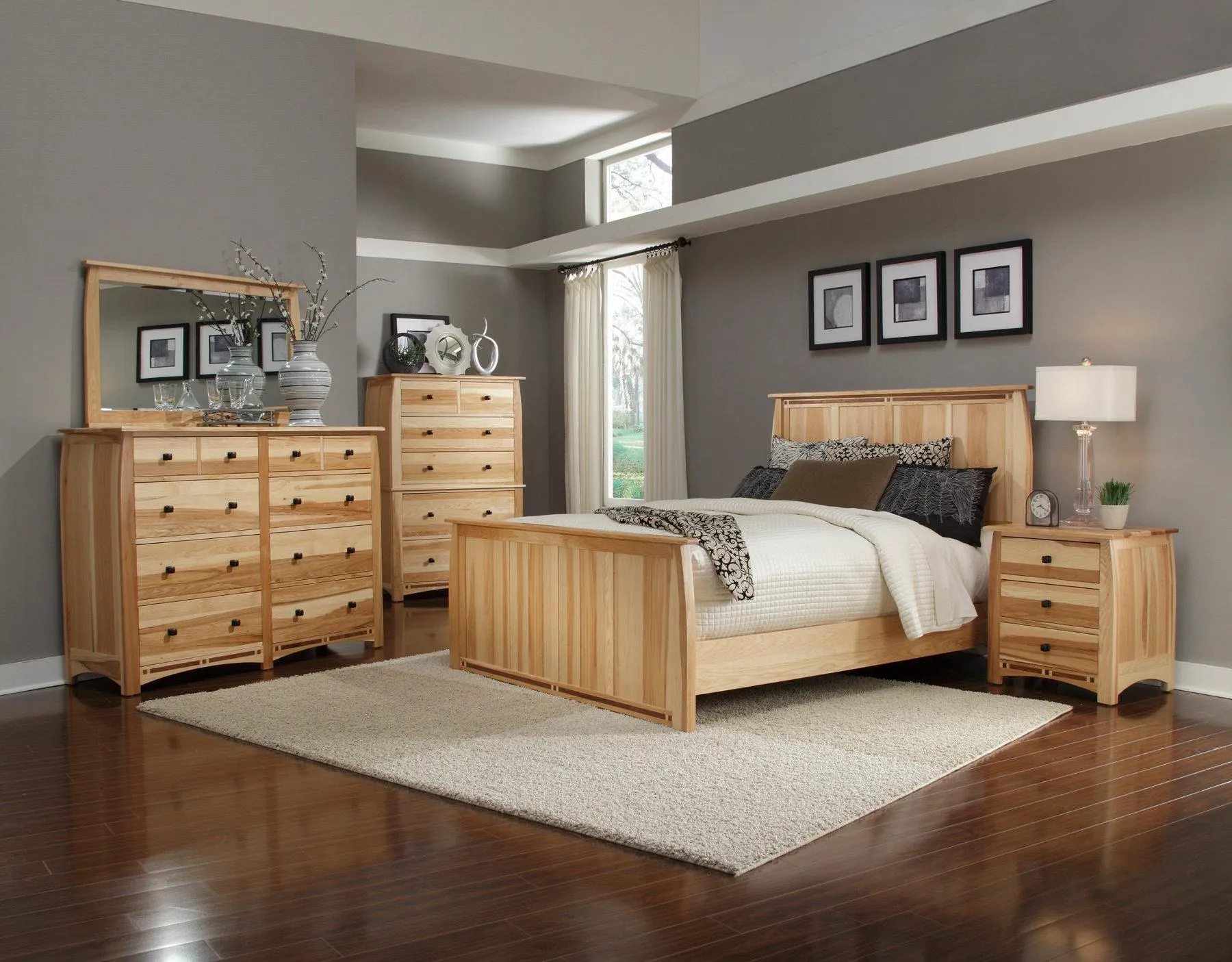 A-America Adamstown Double Door Chest in Natural