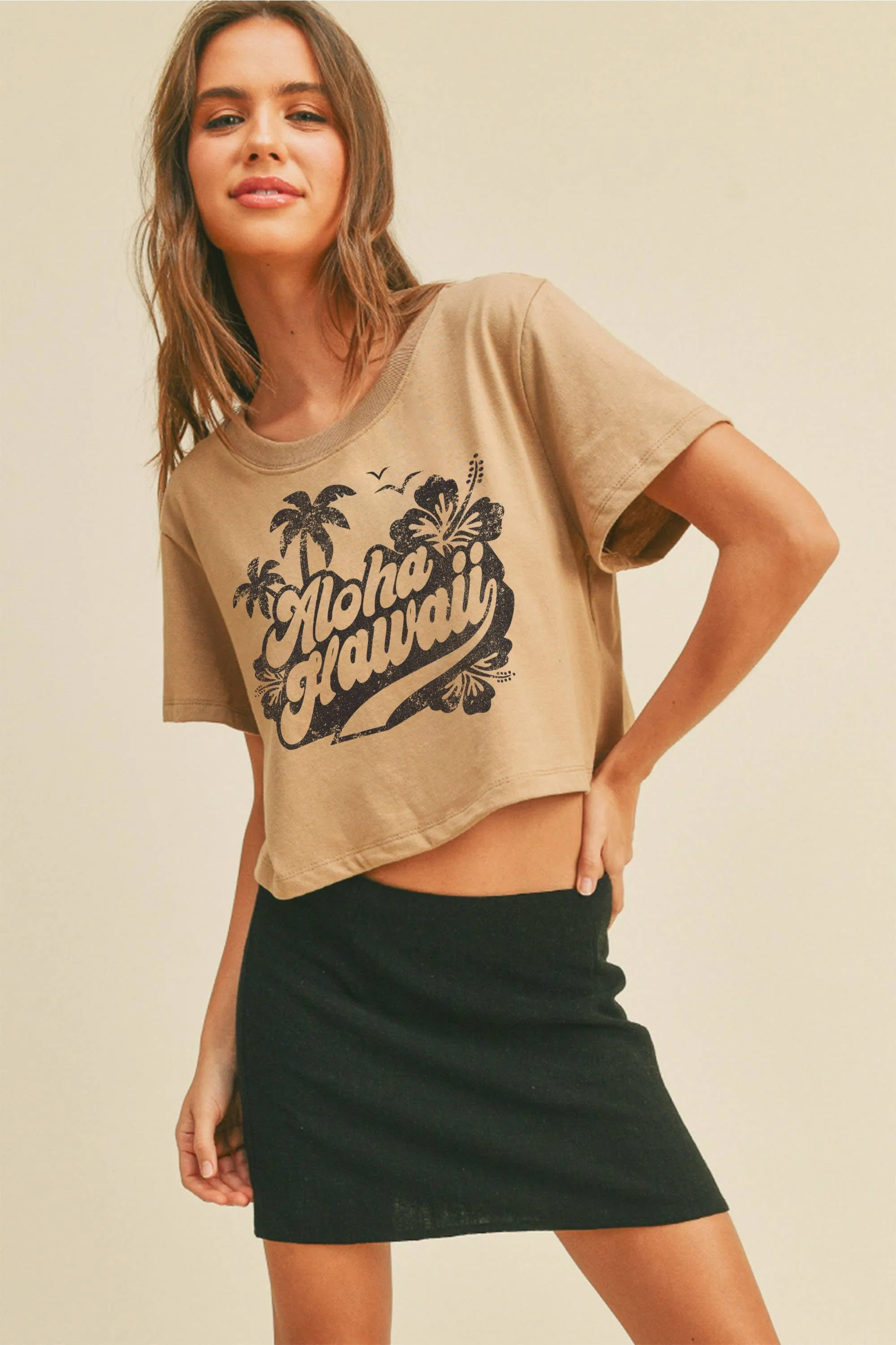 Aloha Hawaii Tropic Graphic Tee