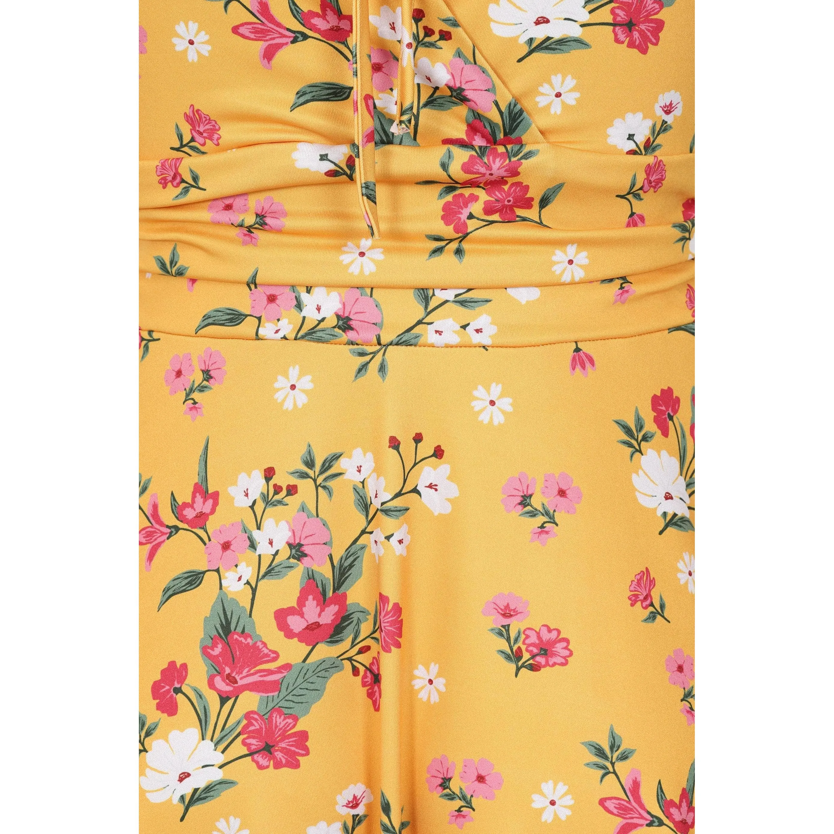 Arabella Dress - Mustard Floral