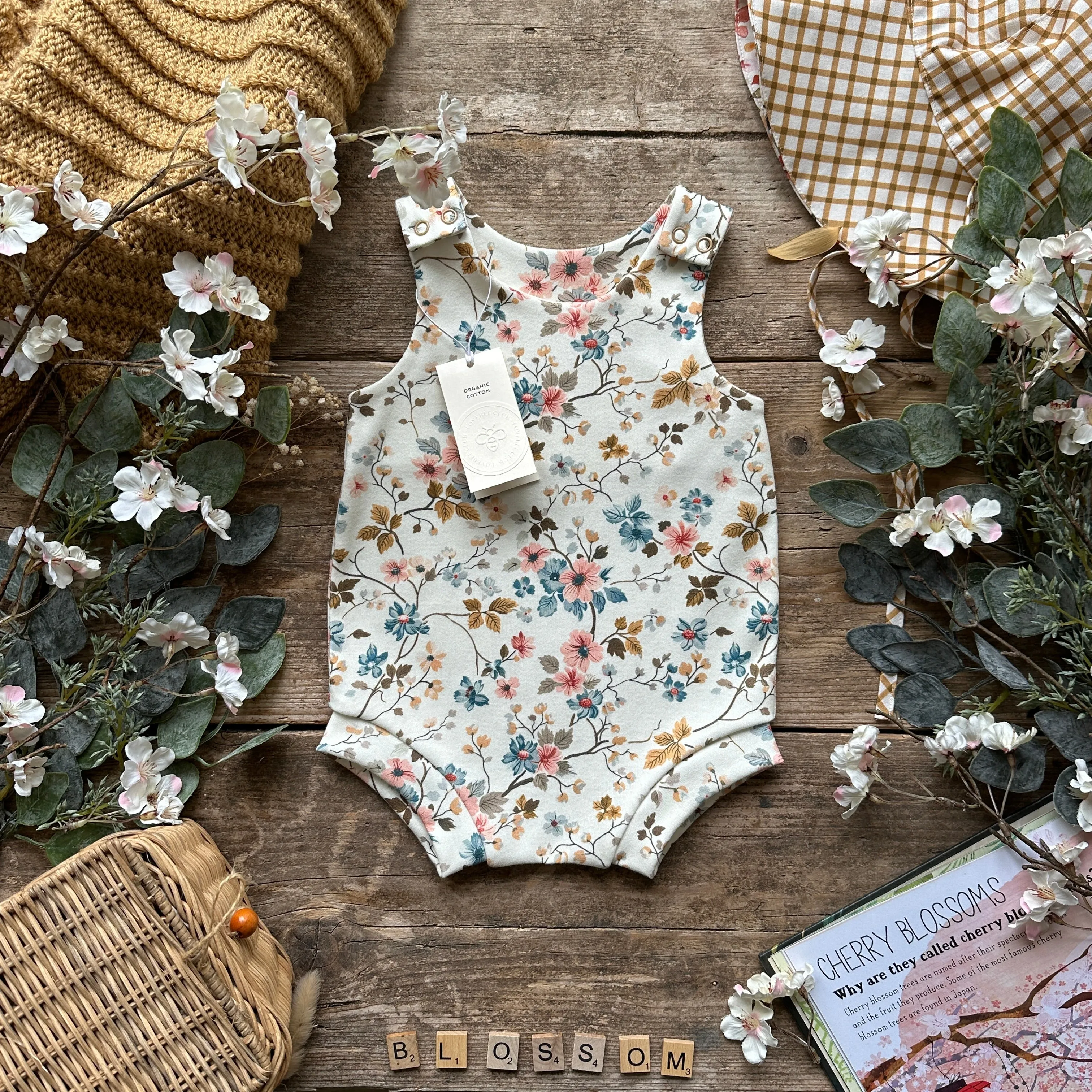 Blossoms Bloomer Romper