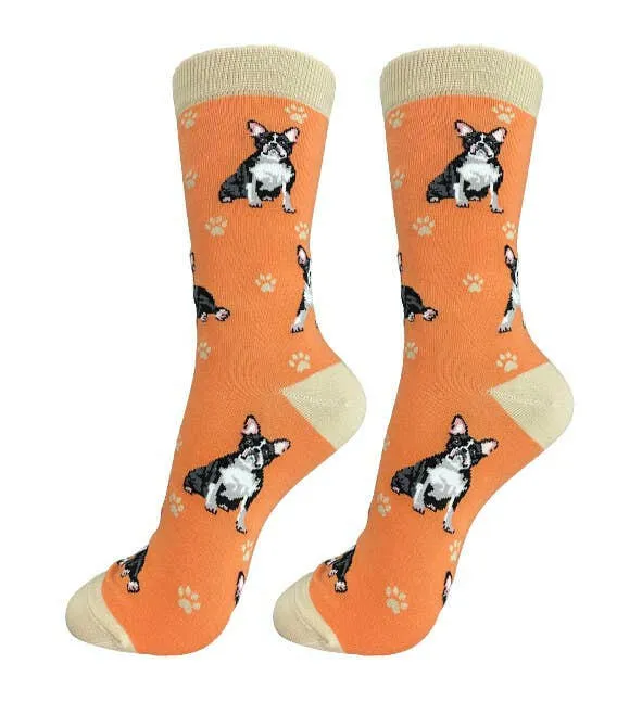 Boston Terrier Socks-Full Body