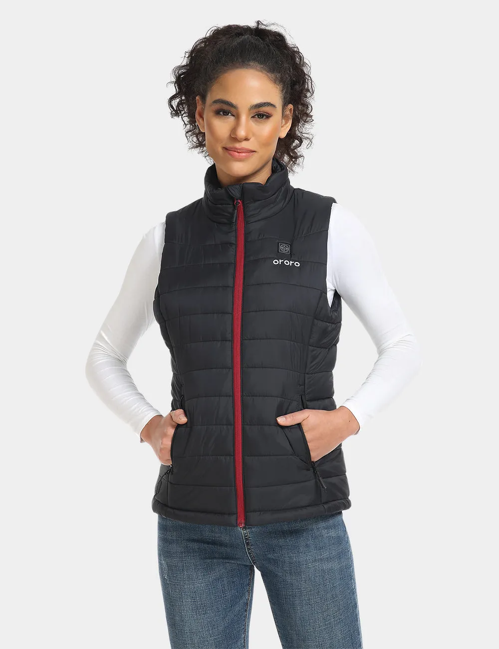 Bundle Deal - Women's Classic Heated Vest (Black) & Extra Mini 5K Battery