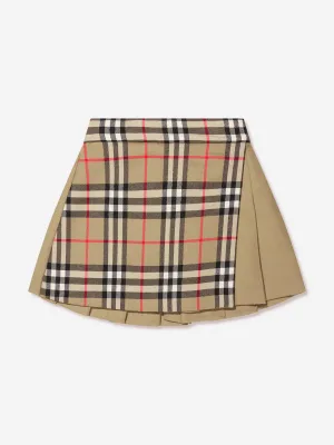 Burberry Baby Girls Check Lana Skirt