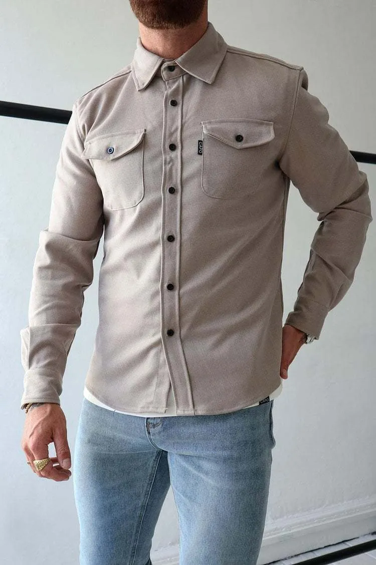 Button Down Shirt Jacket