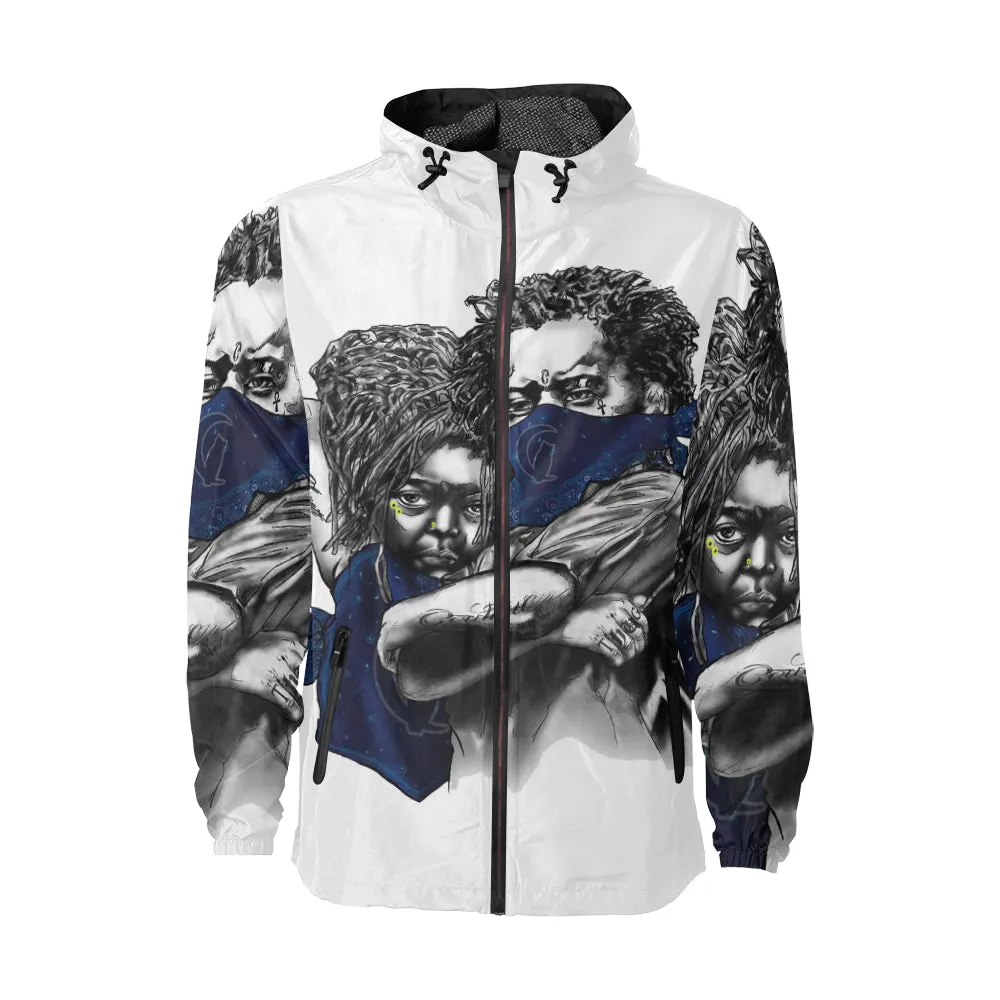 C-HOTEP RASTA BABY Unisex All Over Print Windbreaker