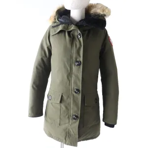 Canada Goose Bronte Parka Fur Hood Down Coat XS