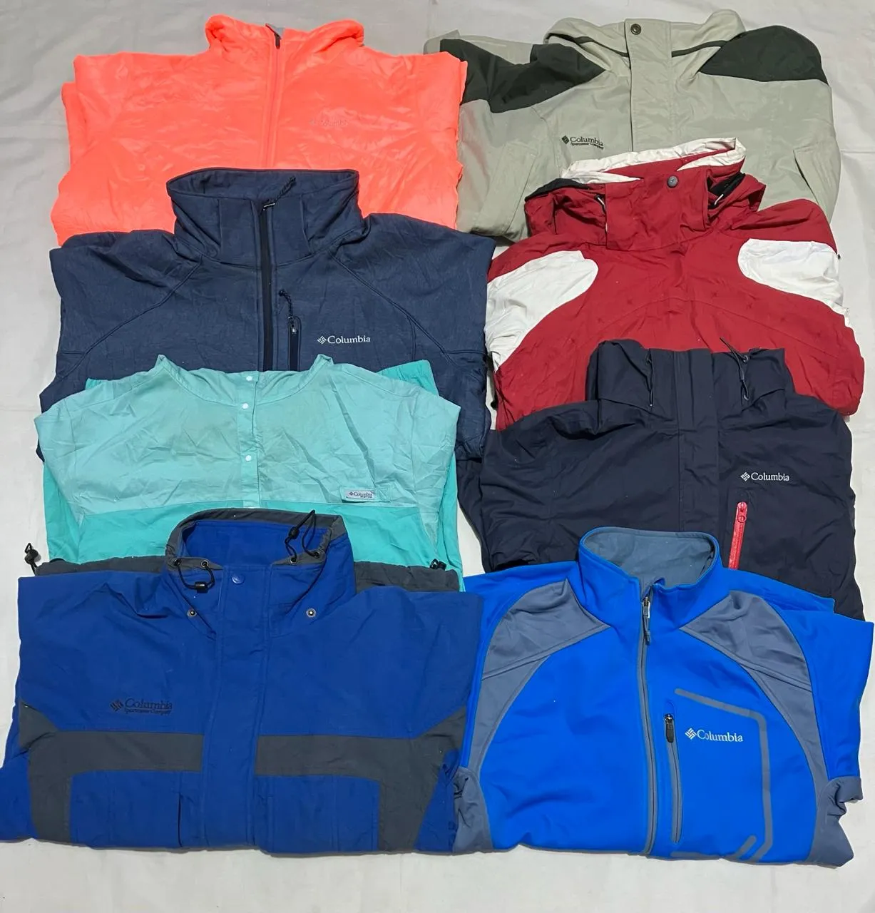 Columbia Windbreaker 9 Pieces