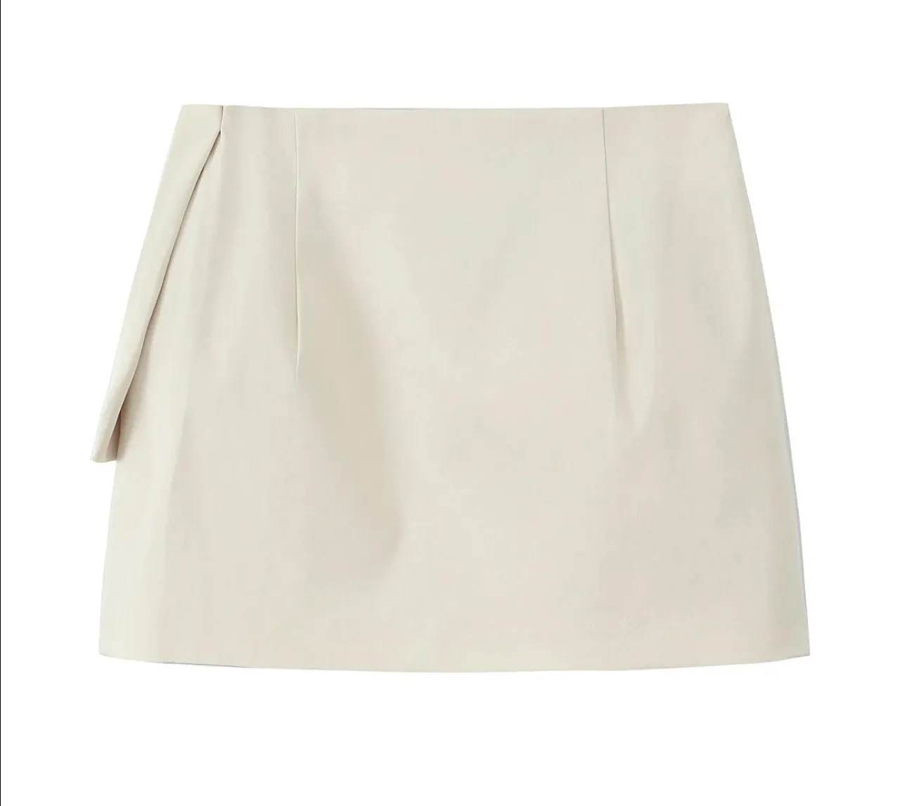 Coquette cream skirt