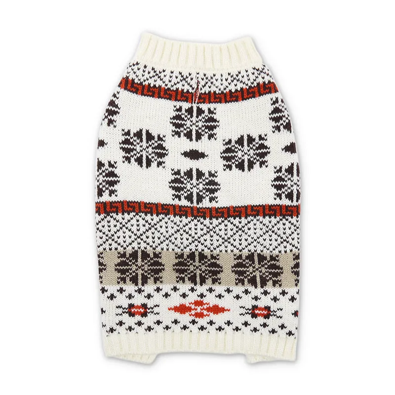 Cozy Fair Isle Dog Sweater