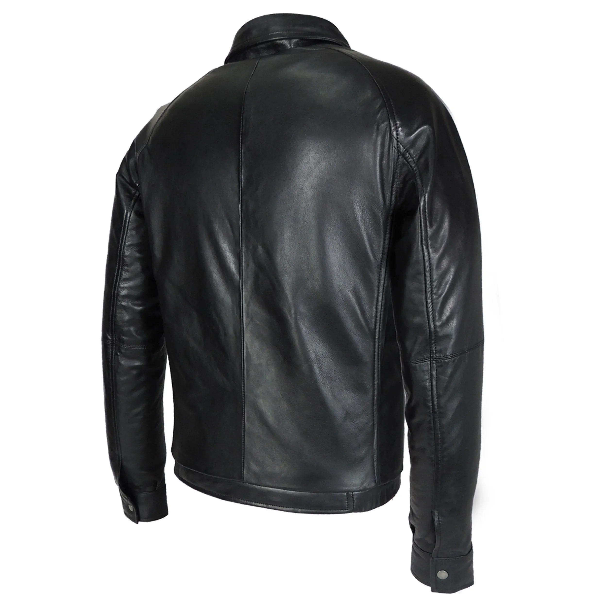 Dali Mens Leather Jacket with filler lining