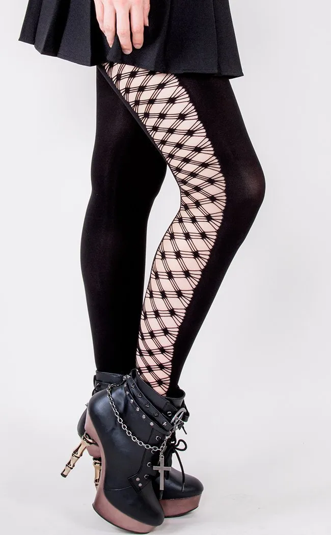 Fence Net Side Tights