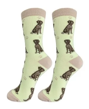 German Shorthaired Pointer Socks-Full Body