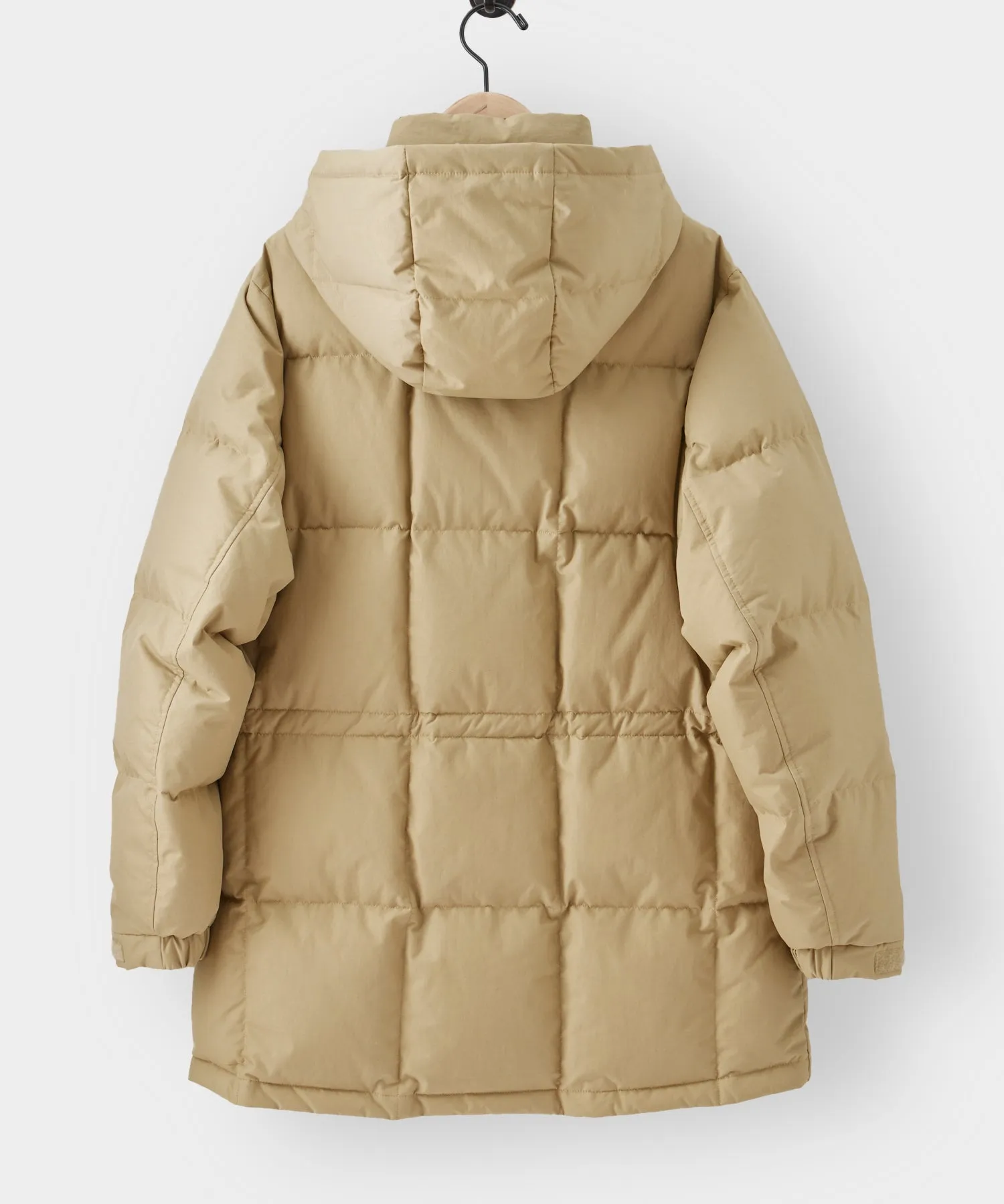 Japanese Mid Down Parka in Khaki