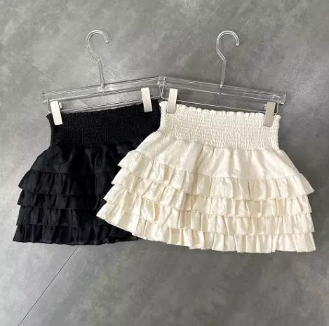 Lace Rara Layered Mini Skirt