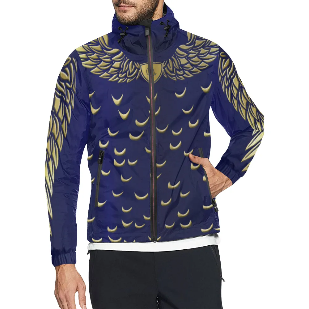 LCC GOLDEN WINGZ All Over Print Windbreaker for Unisex