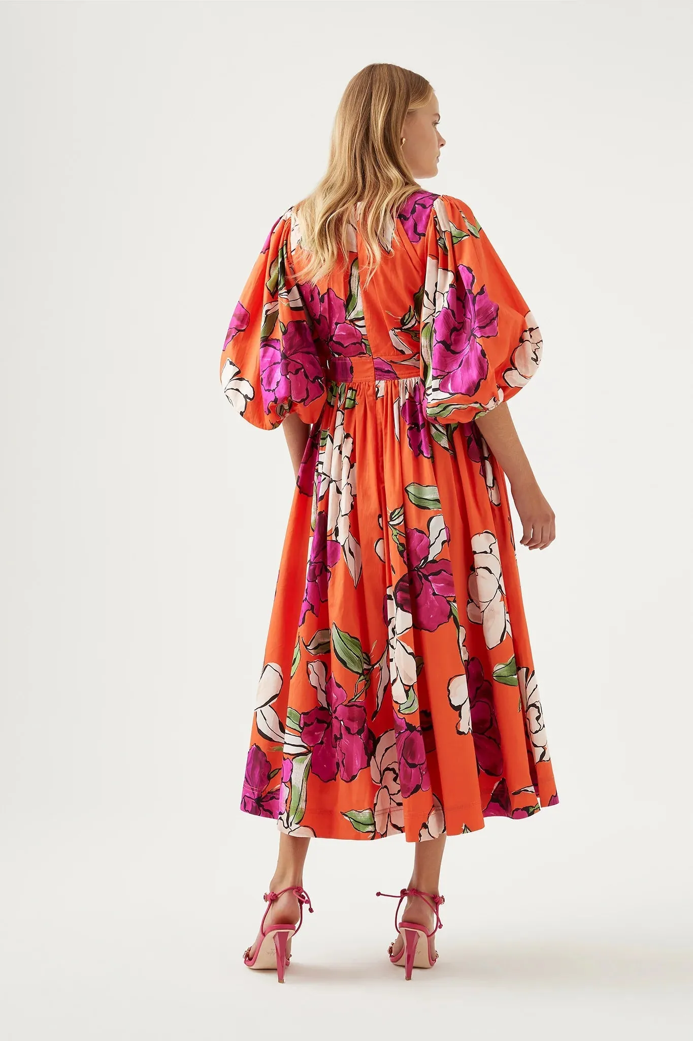 Marlene Floral Midi Dress