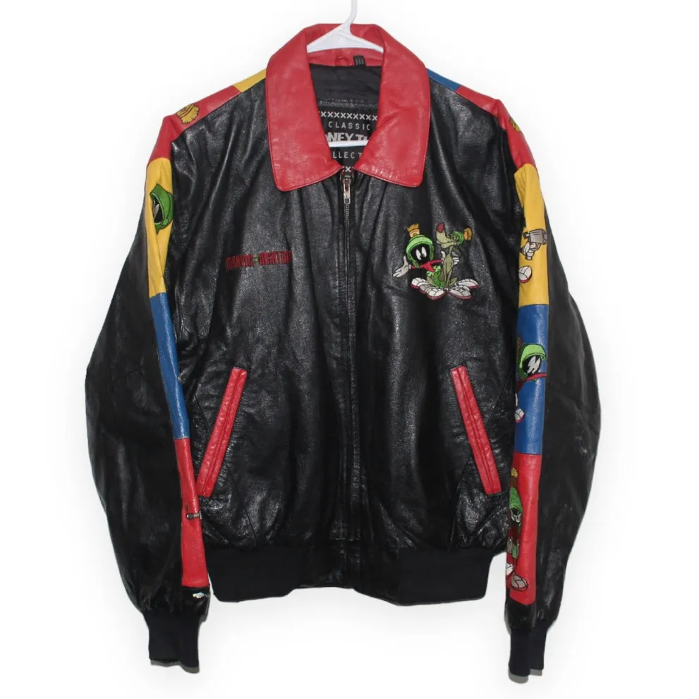 Marvin The Martian Looney Tunes Collectors Leather Jacket (S)