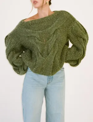 Nonna Sweater | Moss