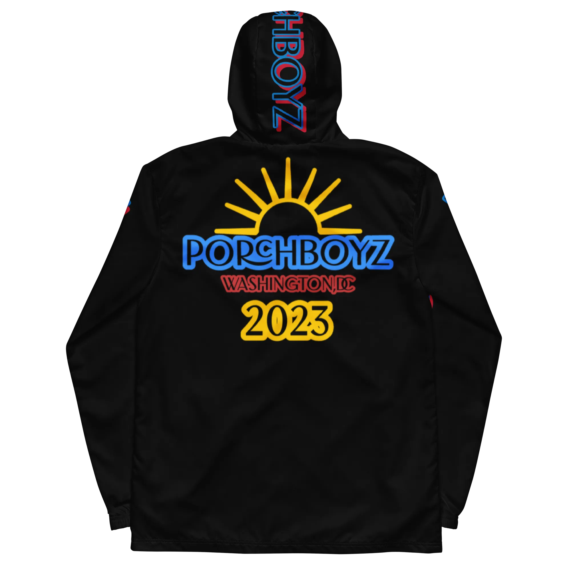 PORCHBOYZ "2023" Men’s windbreaker