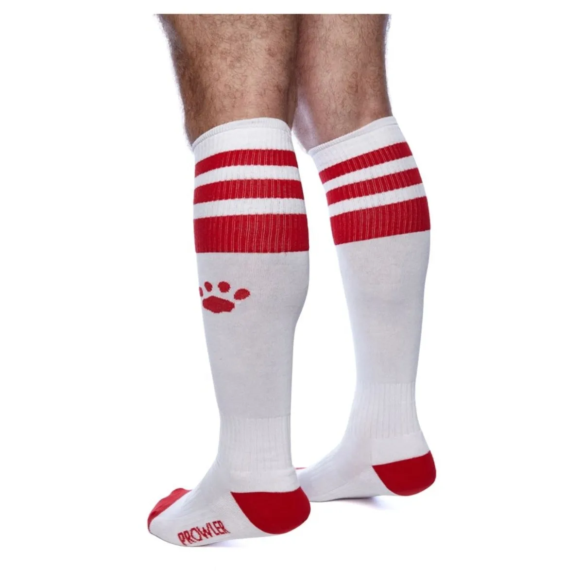 Prowler RED Football Socks White Red