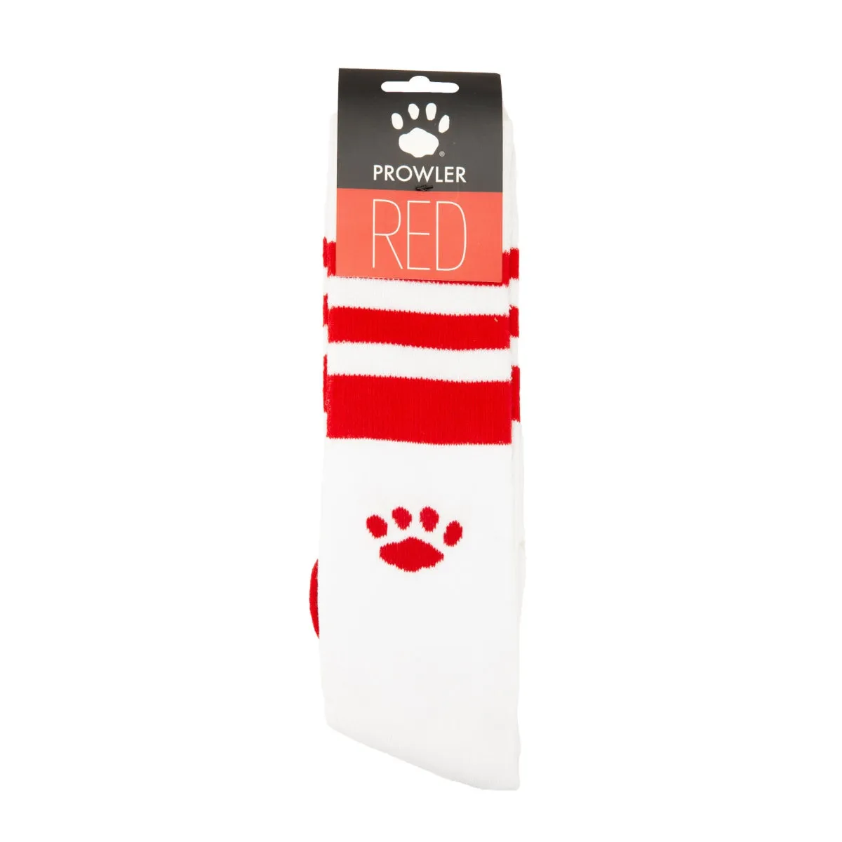 Prowler RED Football Socks White Red