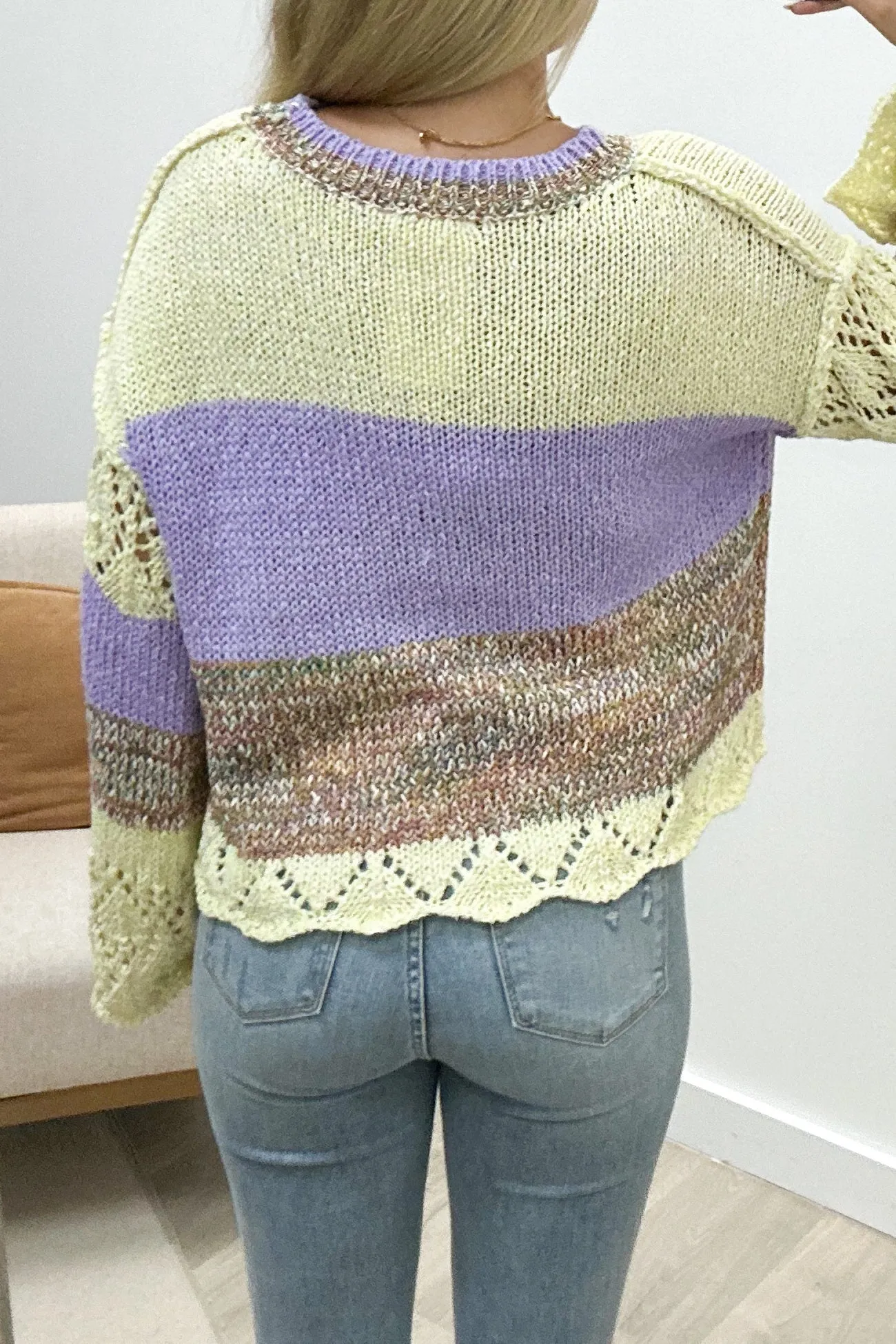 "Mother Earth" Sweater (Lavender)