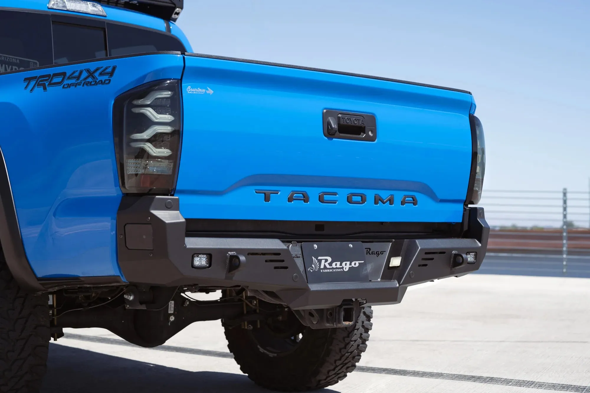 Rago Rear Bumper For Tacoma (2016-2023)