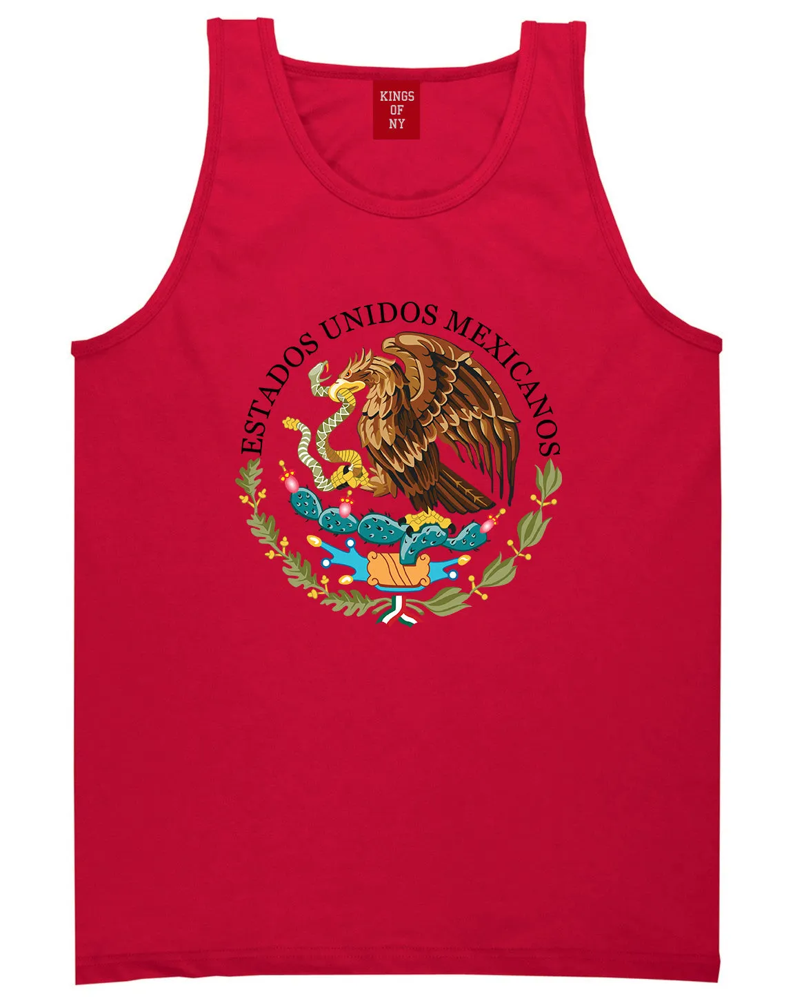 Seal of the Government of Mexico Mens Tank Top T-Shirt