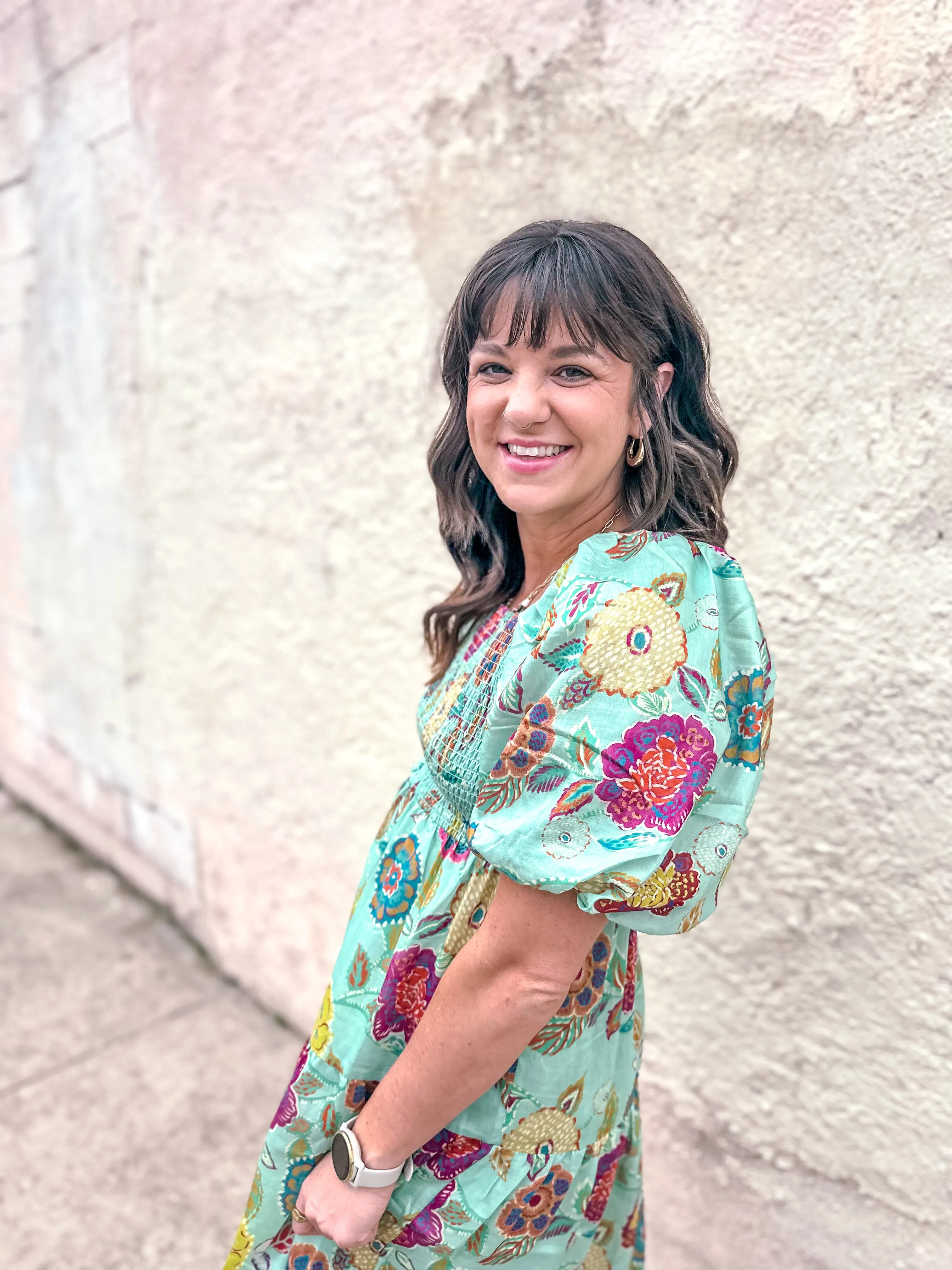 Soak In the Sun Floral Dress