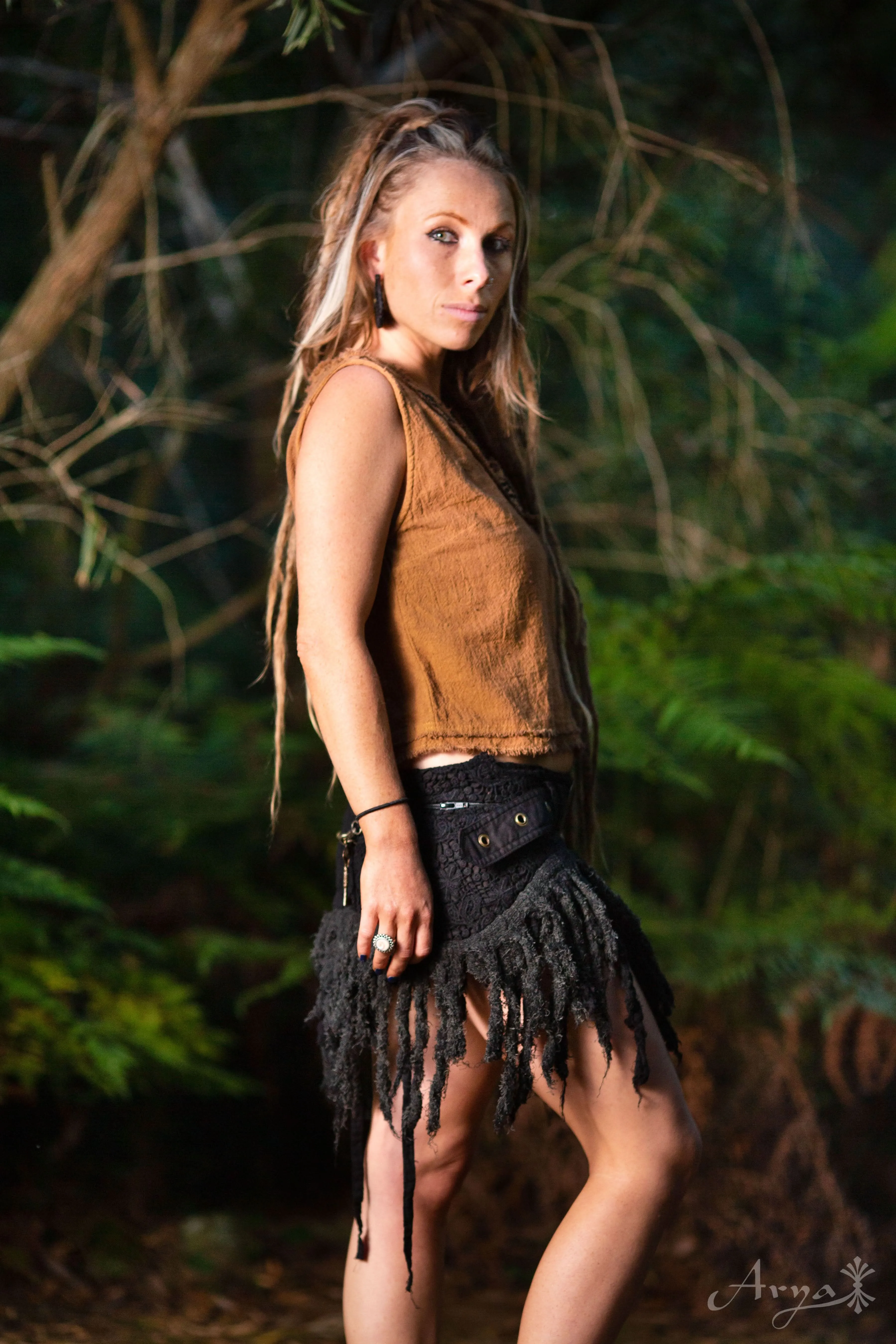 Tarzan Rugged Skirt - Black