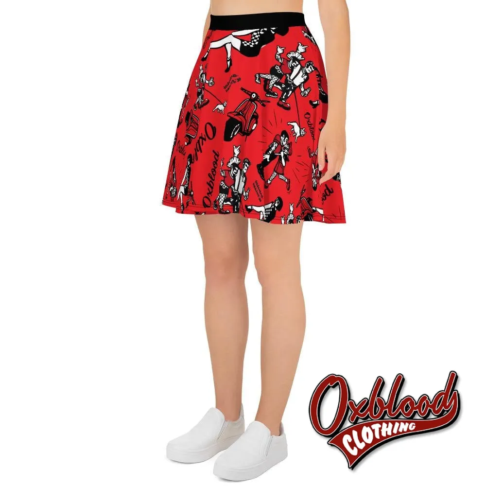 Tatsiana Skater Skirt - Scooter Girl Fashion