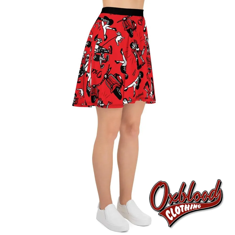 Tatsiana Skater Skirt - Scooter Girl Fashion