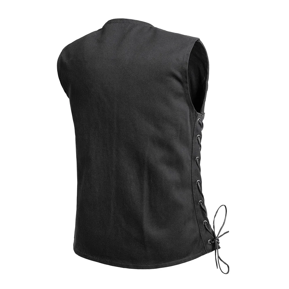 Tiff Women's Motorcycle Twill Vest