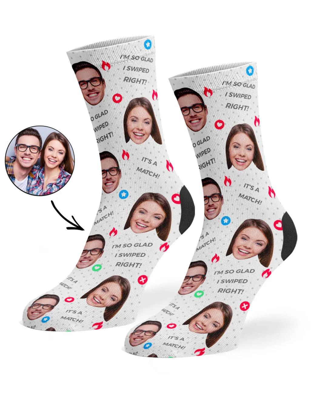 Tinder Socks