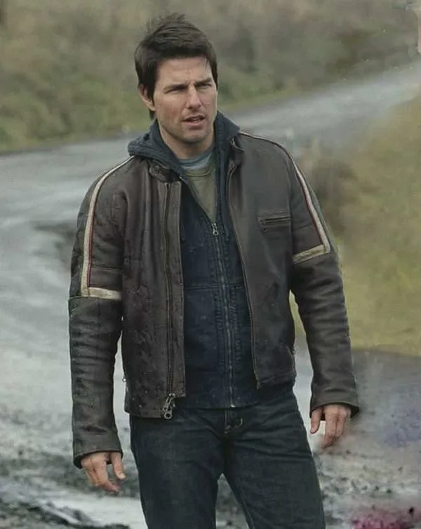 Tom Cruise War Of World Belfast Leather Jacket