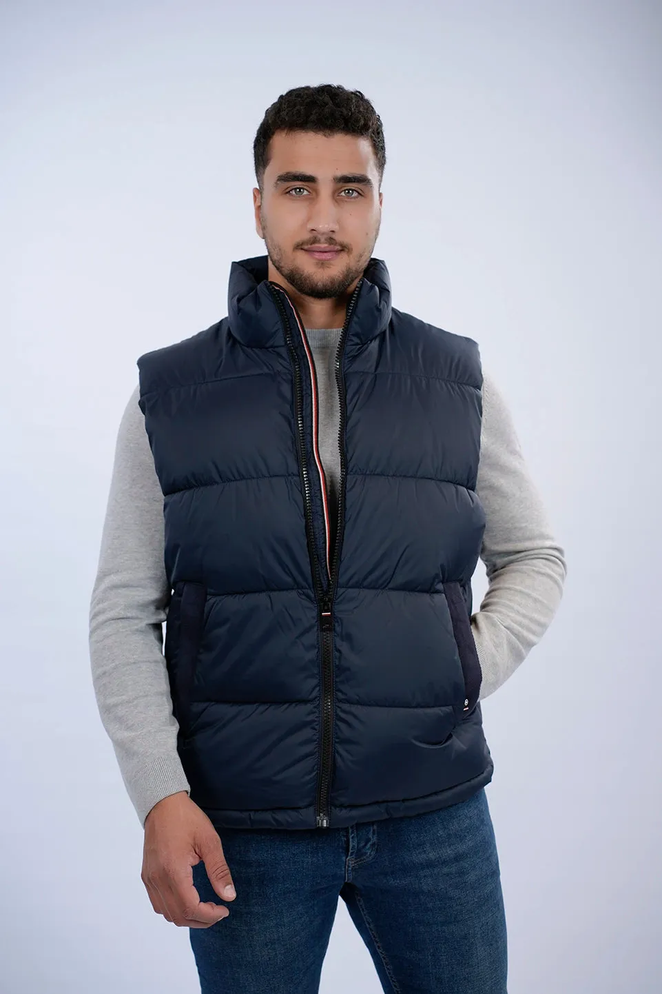 Tom Tailor Navy Puffer Vest