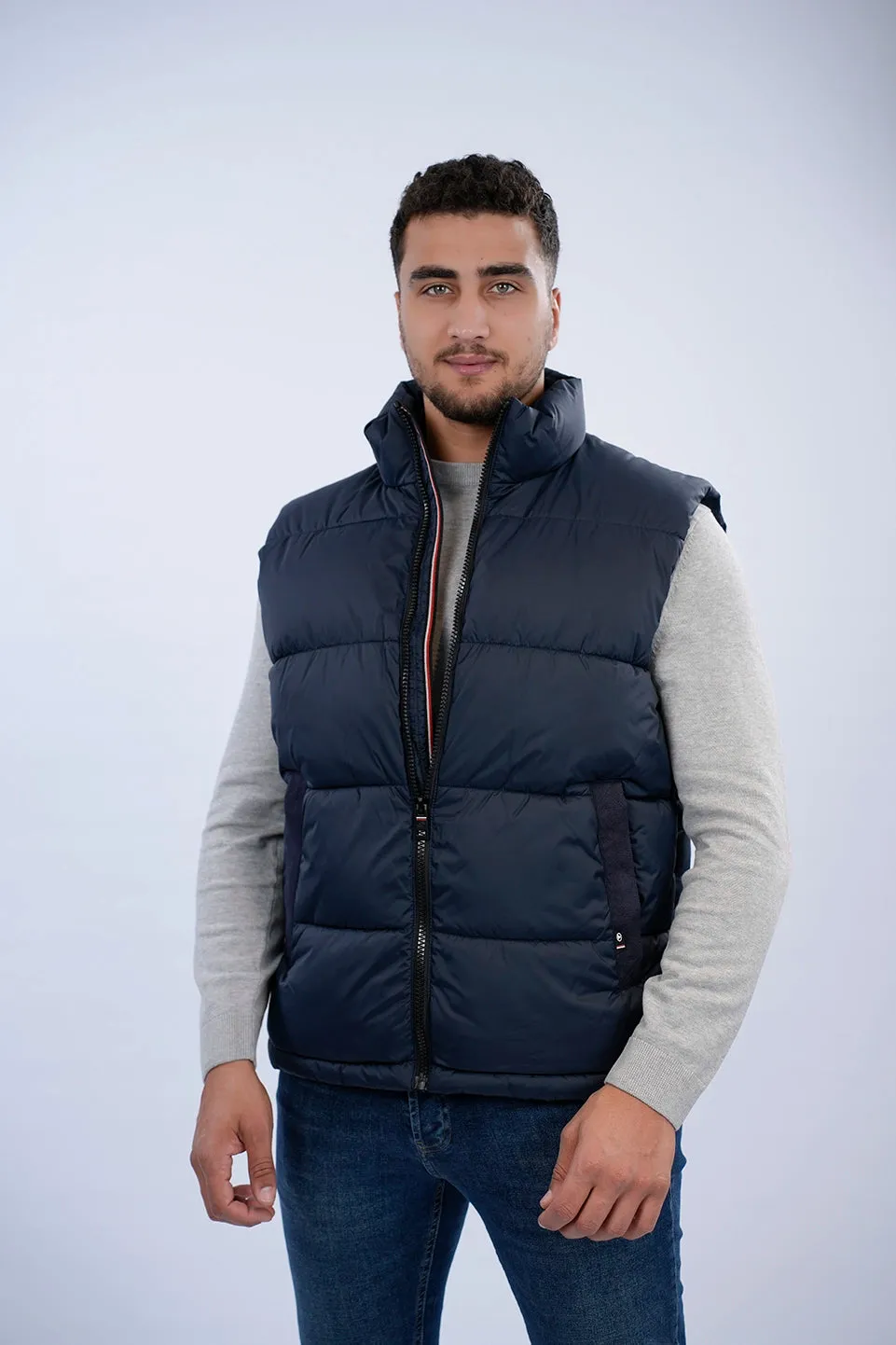 Tom Tailor Navy Puffer Vest