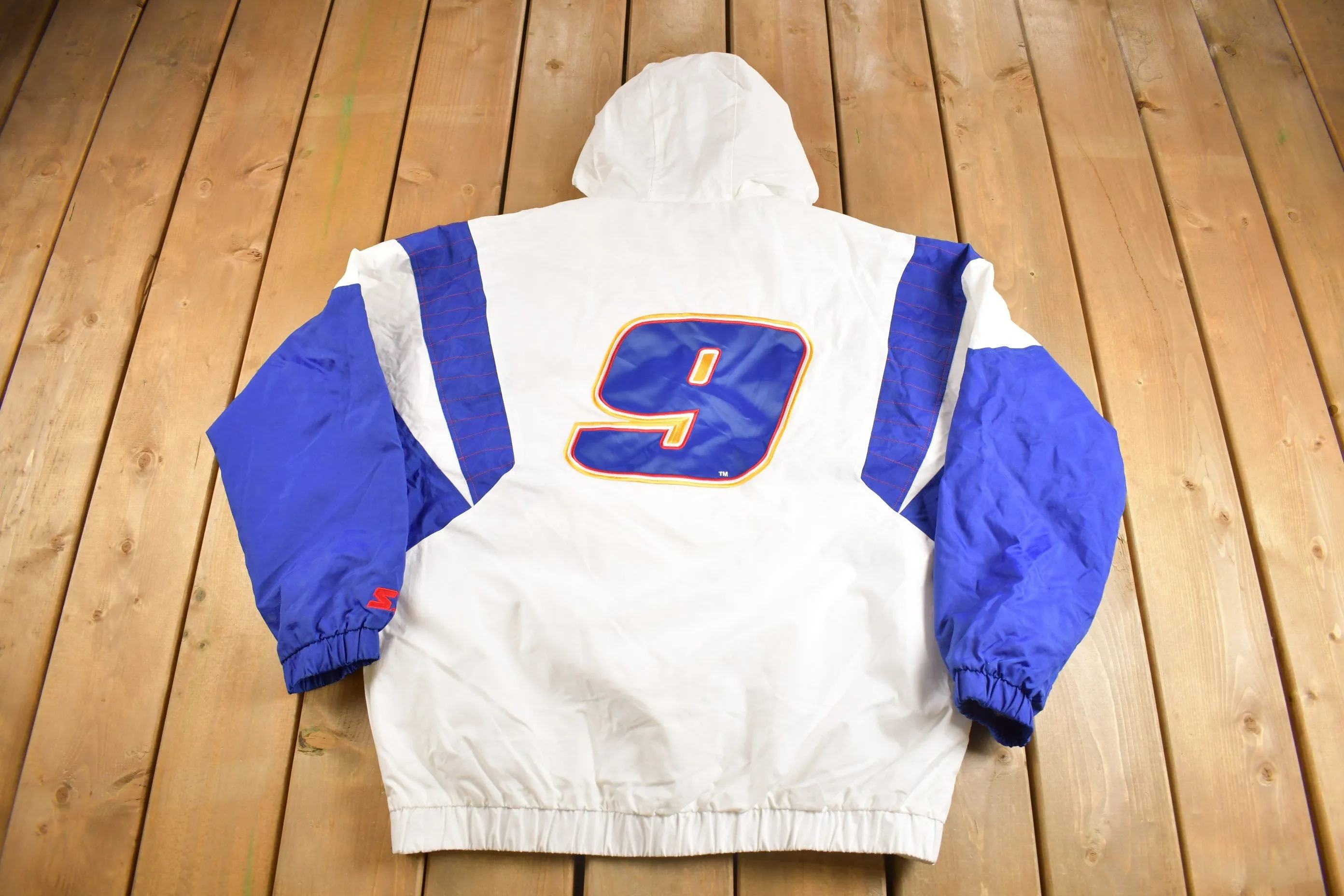 Vintage 1990s Deadstock Chase Elliot Nascar Starter Windbreaker