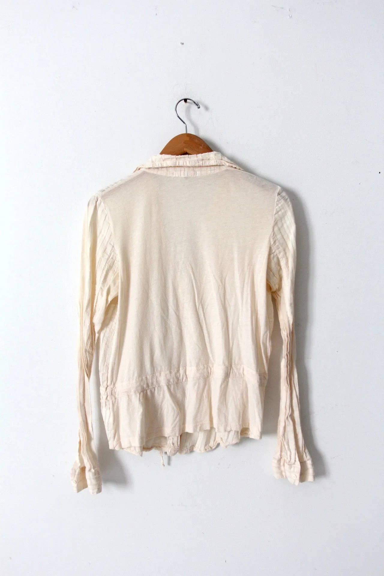 vintage James Perse cream shirt