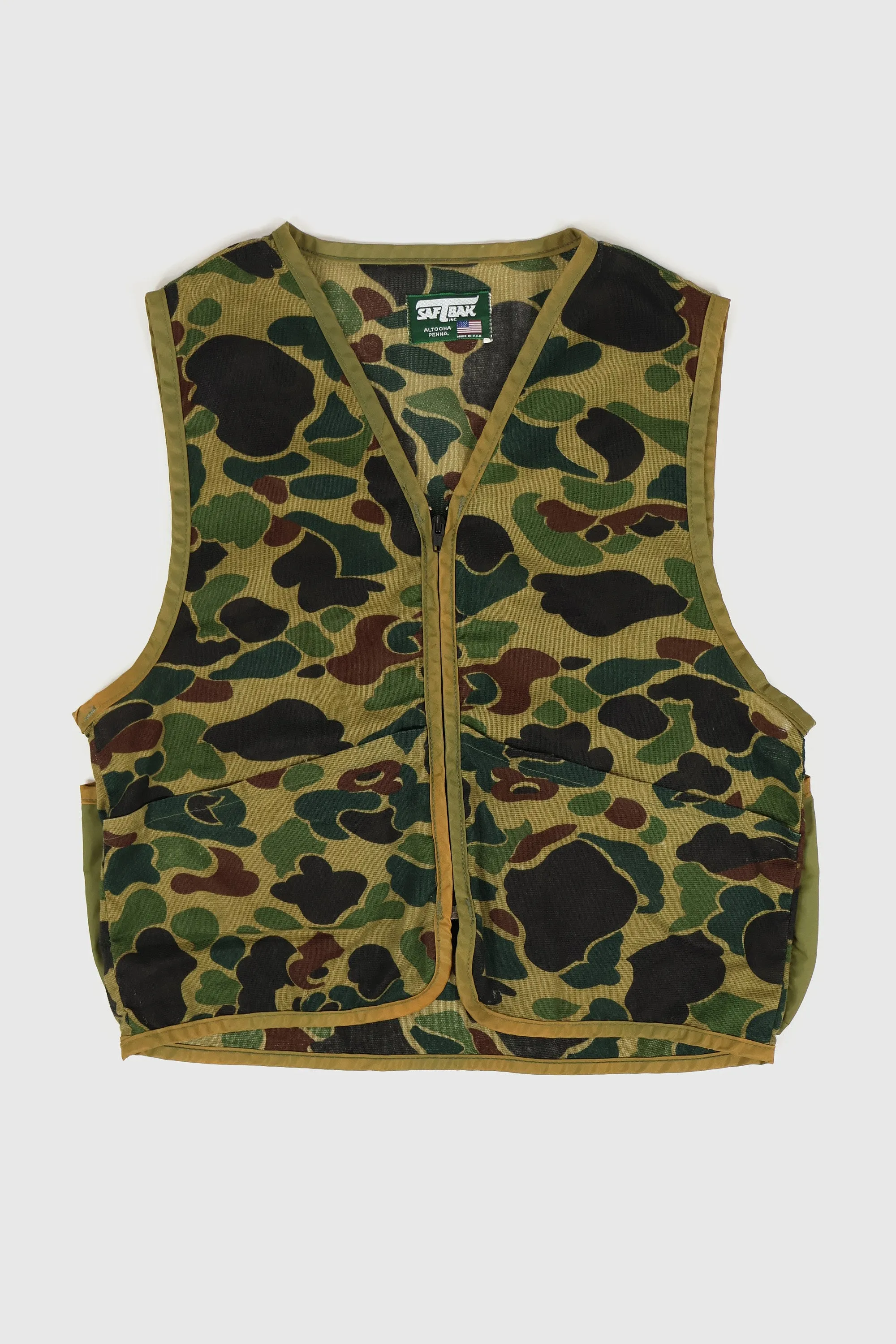 Vintage Lightweight Camo Vest