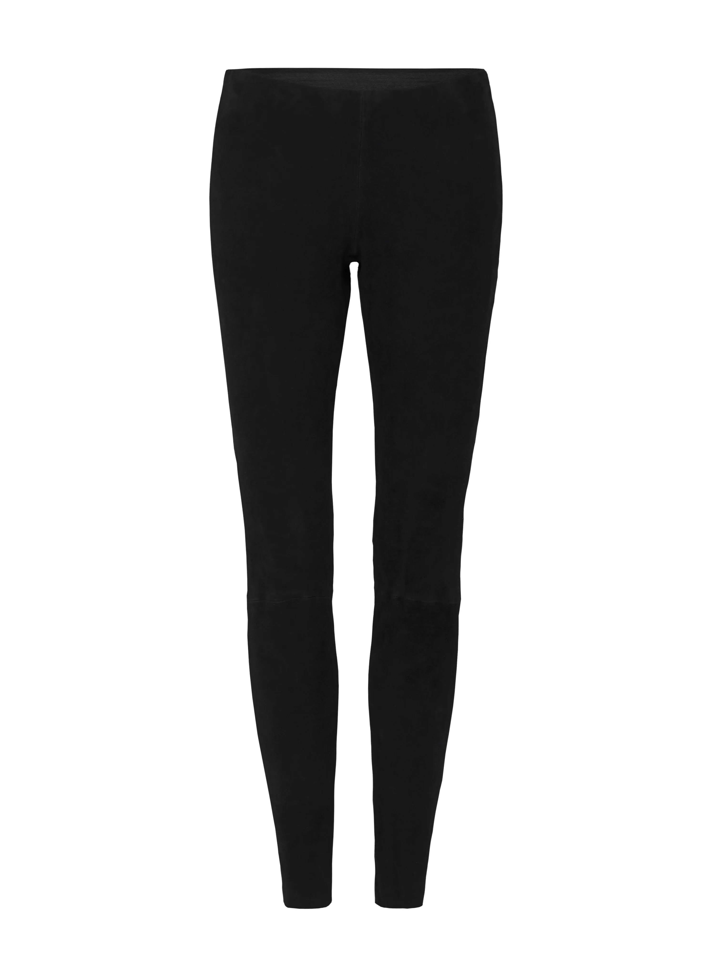 West Broadway Legging Black Suede Stretch Leather - SAMPLE