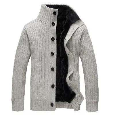 Winter Men's Thick Warm Sweater Coat Jacket