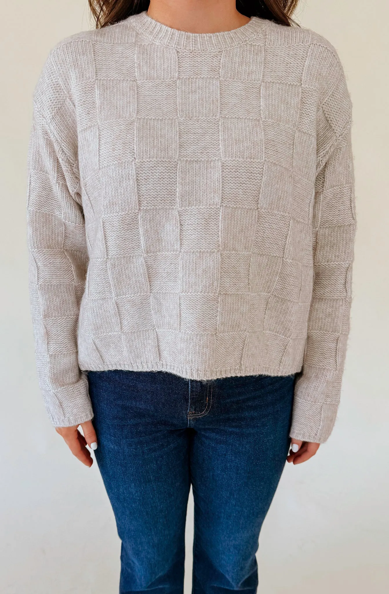 Z SUPPLY DELILAH CHECK SWEATER